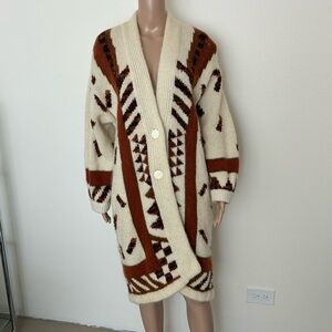Vintage Tony Lambert Chunky Oversized Cardigan